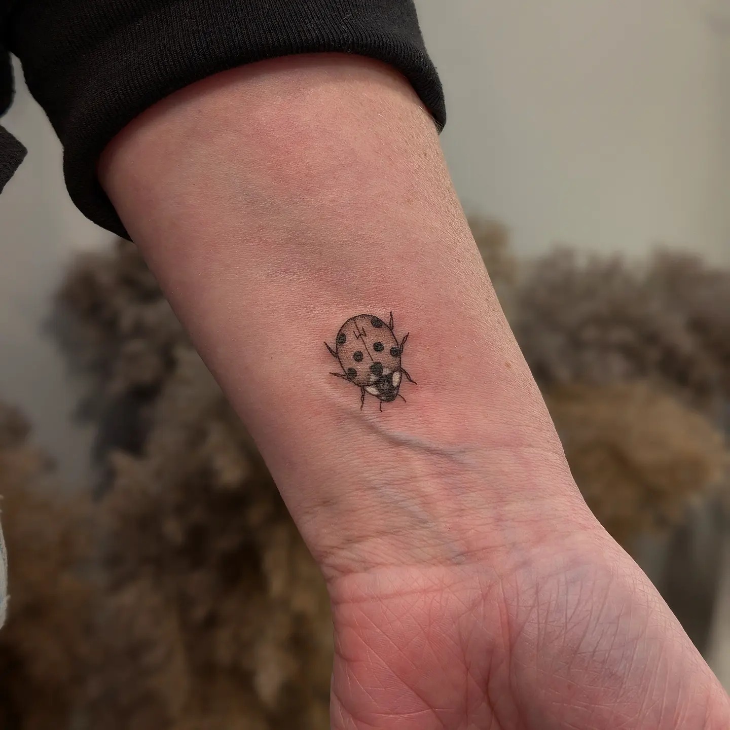 Wrist Ladybug Tattoo Tattoo Design
