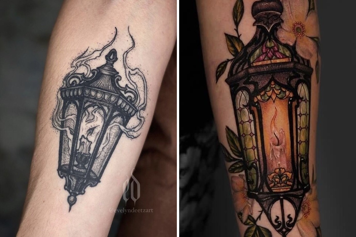 22+ Lantern Tattoo Ideas That Glow with Style Meaning and Confidence Featured Lookbook Collage