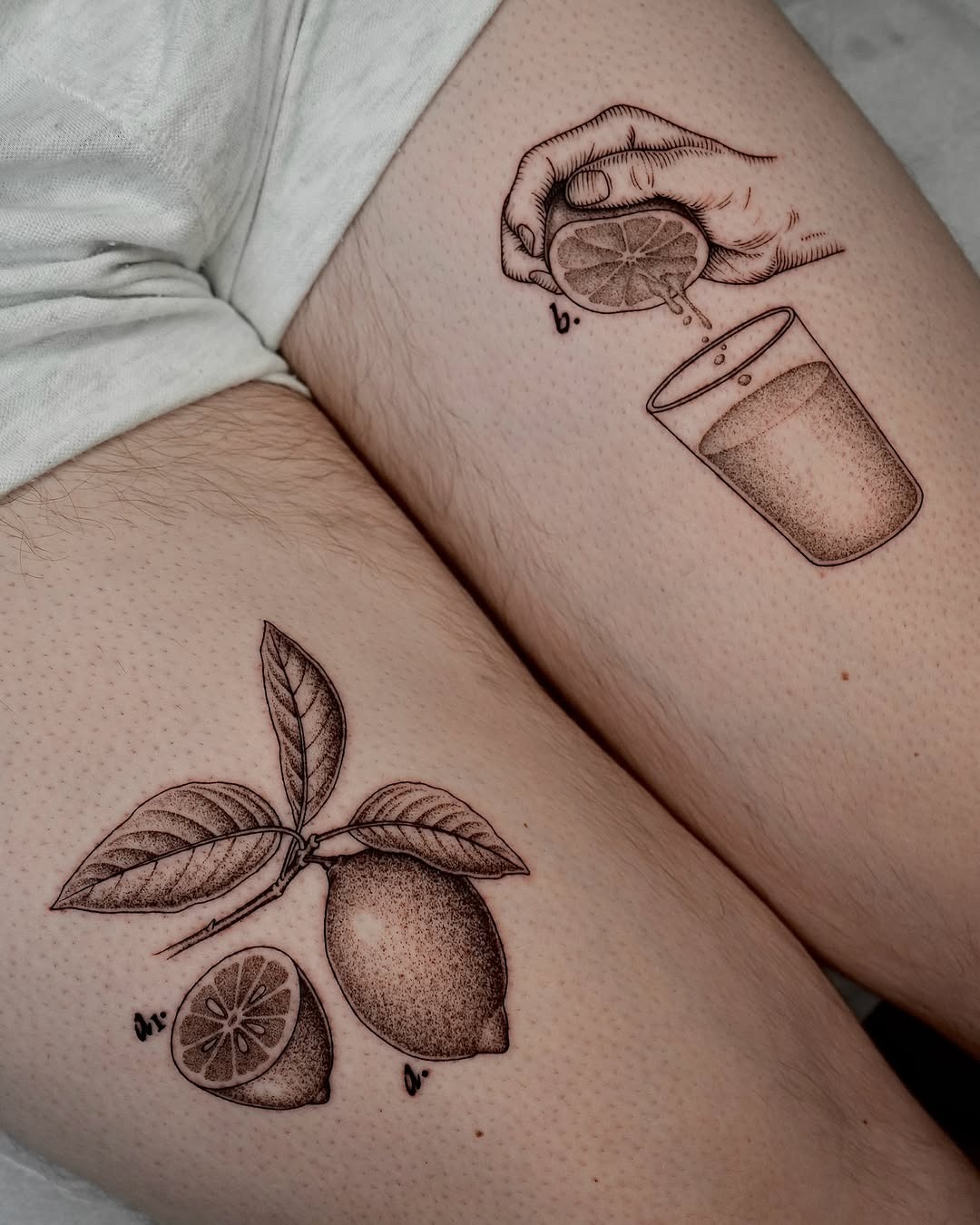 Unique lemon tattoos with a refreshing twist Tattoo Design