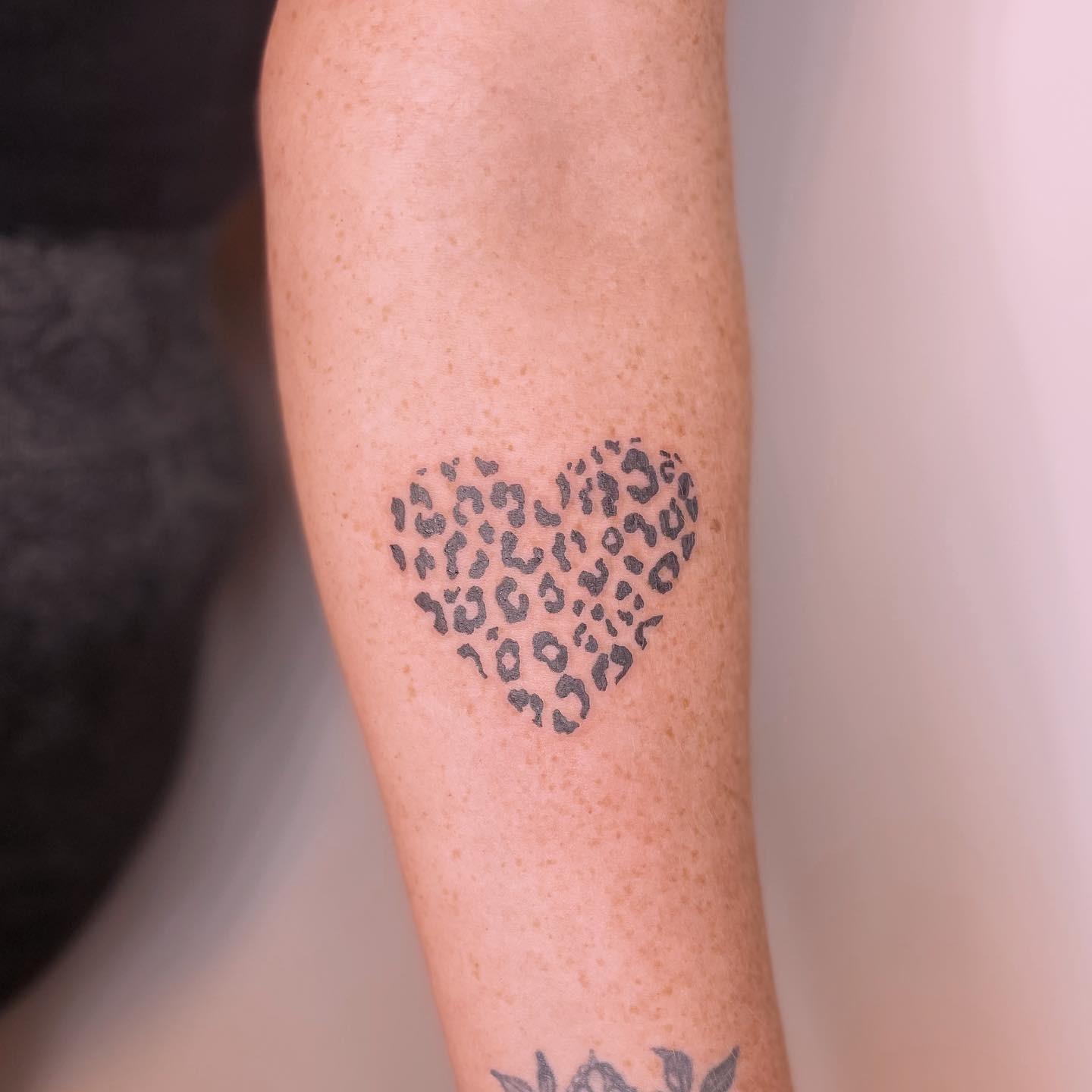Leopard Print Cherry Tattoo Tattoo Design