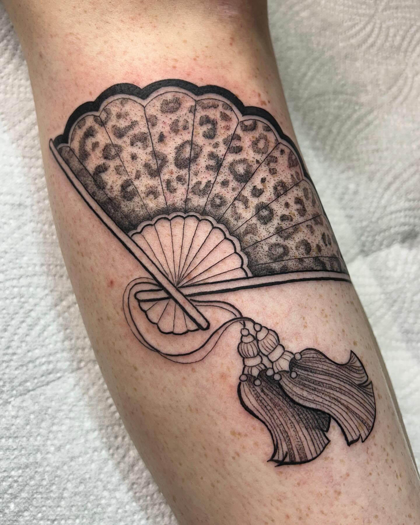 Leopard Print Heart Neck Tattoo Tattoo Design