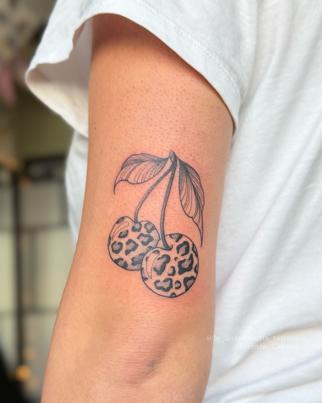 Leopard Print Scalp Tattoo Tattoo Design