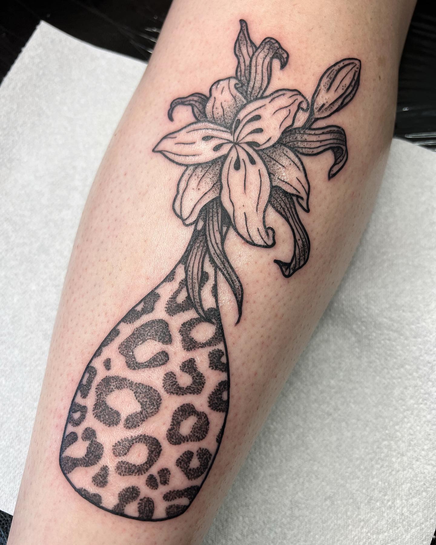 Leopard Print Wrist Tattoo Tattoo Design