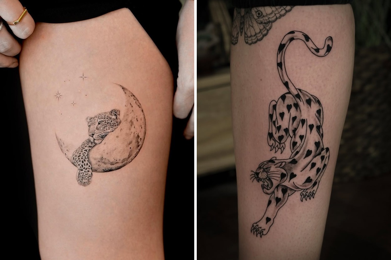 Leopard Tattoo Ideas That Demand Attention and Admiration Featured Lookbook Collage