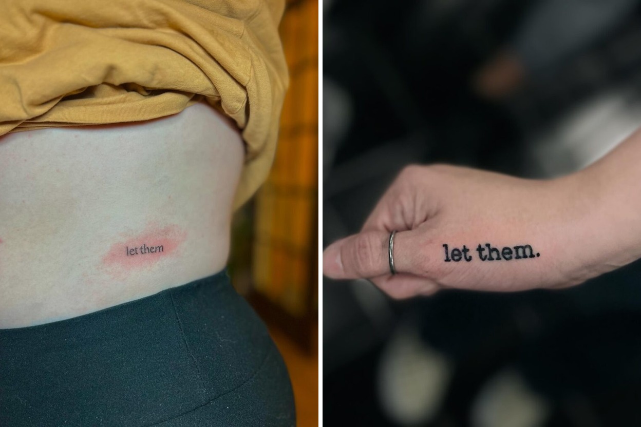 58 Creative Let Them Tattoo Ideas for Self-Expression Featured Lookbook Collage