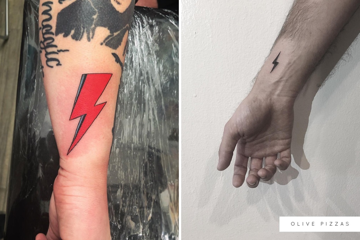 33+ Lightning Bolt Tattoo Ideas & Inspiration Featured Lookbook Collage