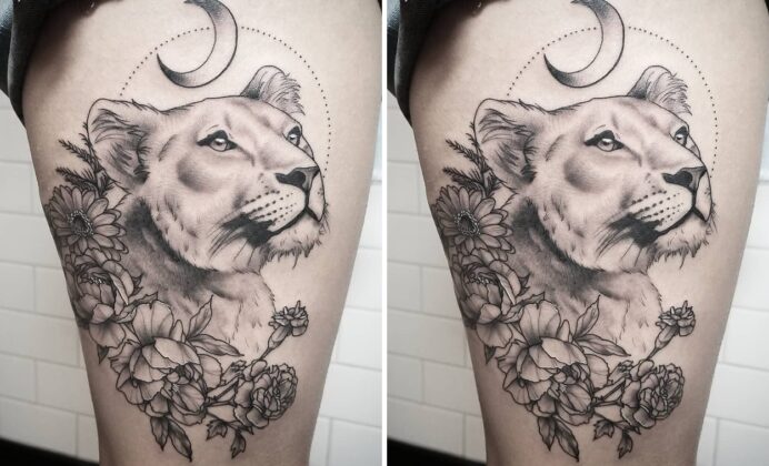 24+ Lioness Tattoo Ideas To Wear Your Strength with Style