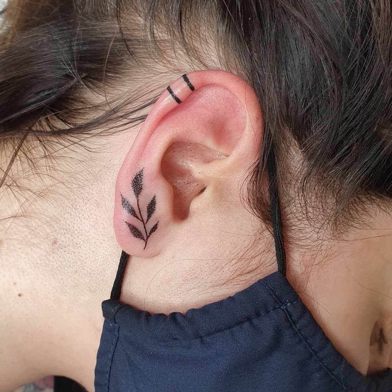 Delicate Wheat Ear Tattoo Tattoo Design