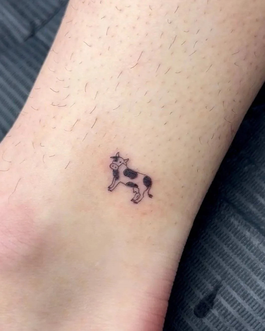 Tiny Cow Tattoo Tattoo Design