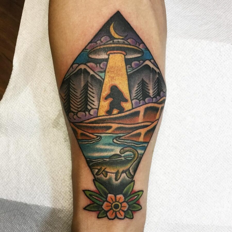 Captivating Loch Ness Monster Tattoo Design Tattoo Design