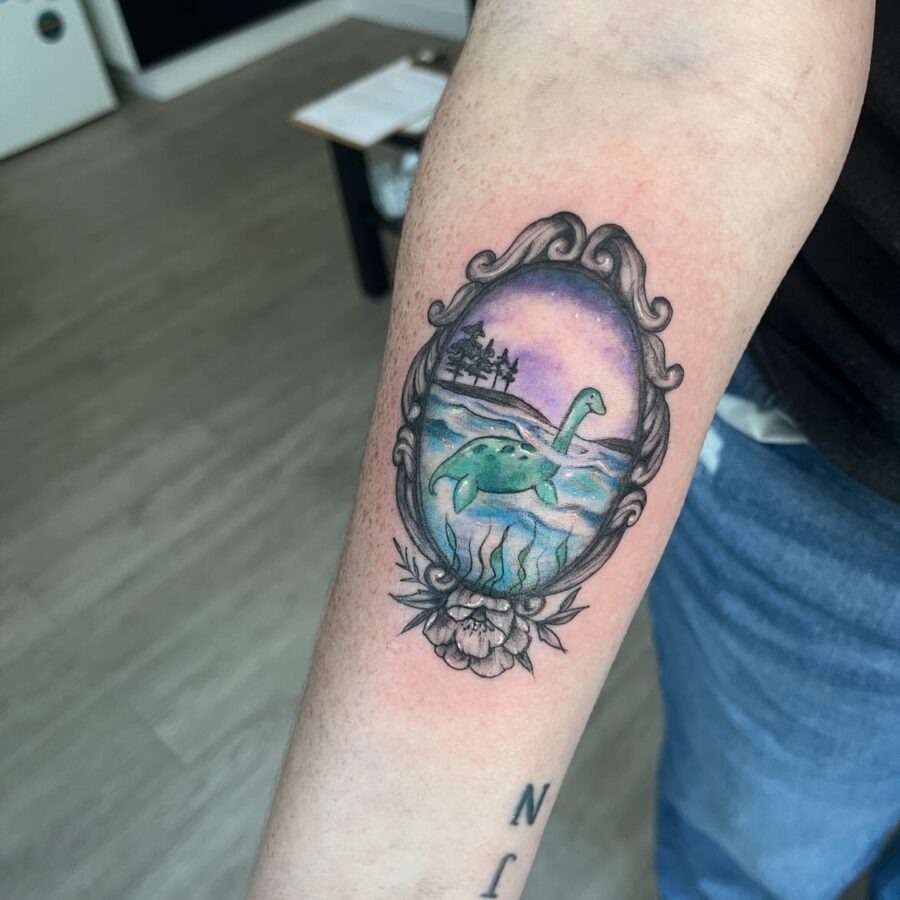 Enchanting Loch Ness Monster Tattoo Design Tattoo Design