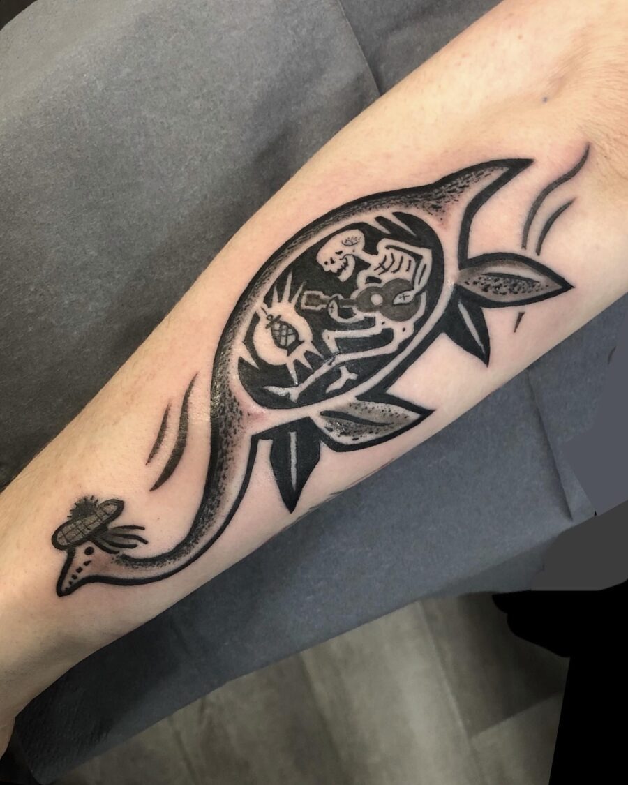 Unique Loch Ness Monster Tattoo Design Tattoo Design
