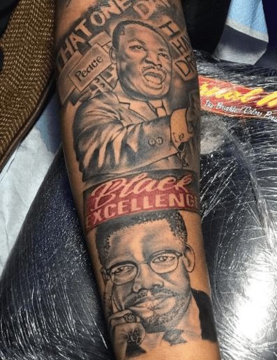 Black Excellence in History Tattoo Design