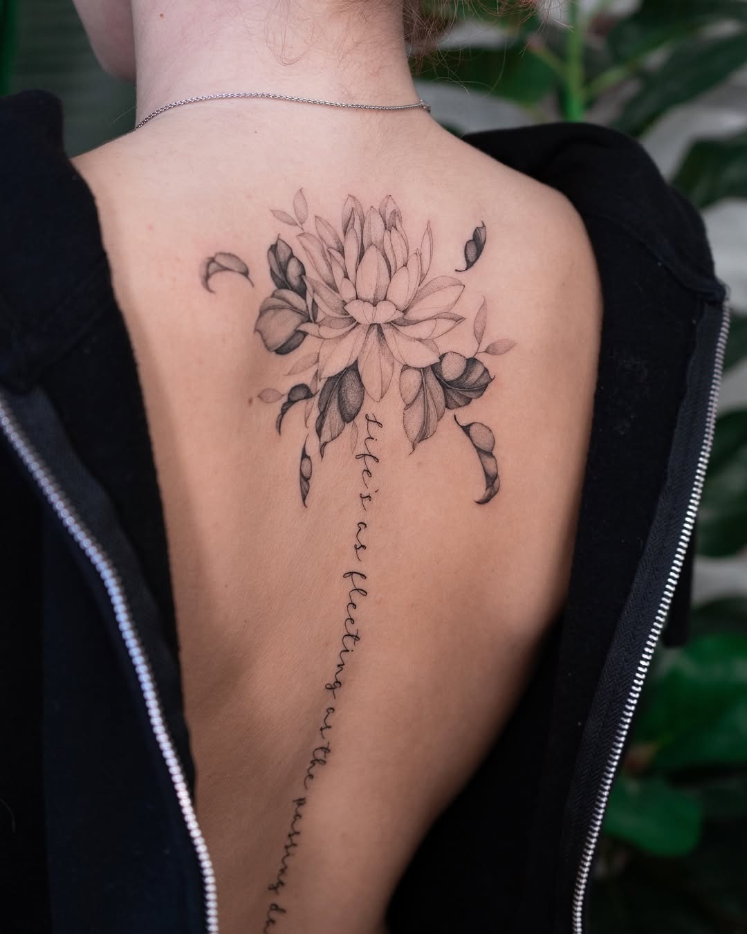 Delicate lotus tattoo with vibrant colors Tattoo Design