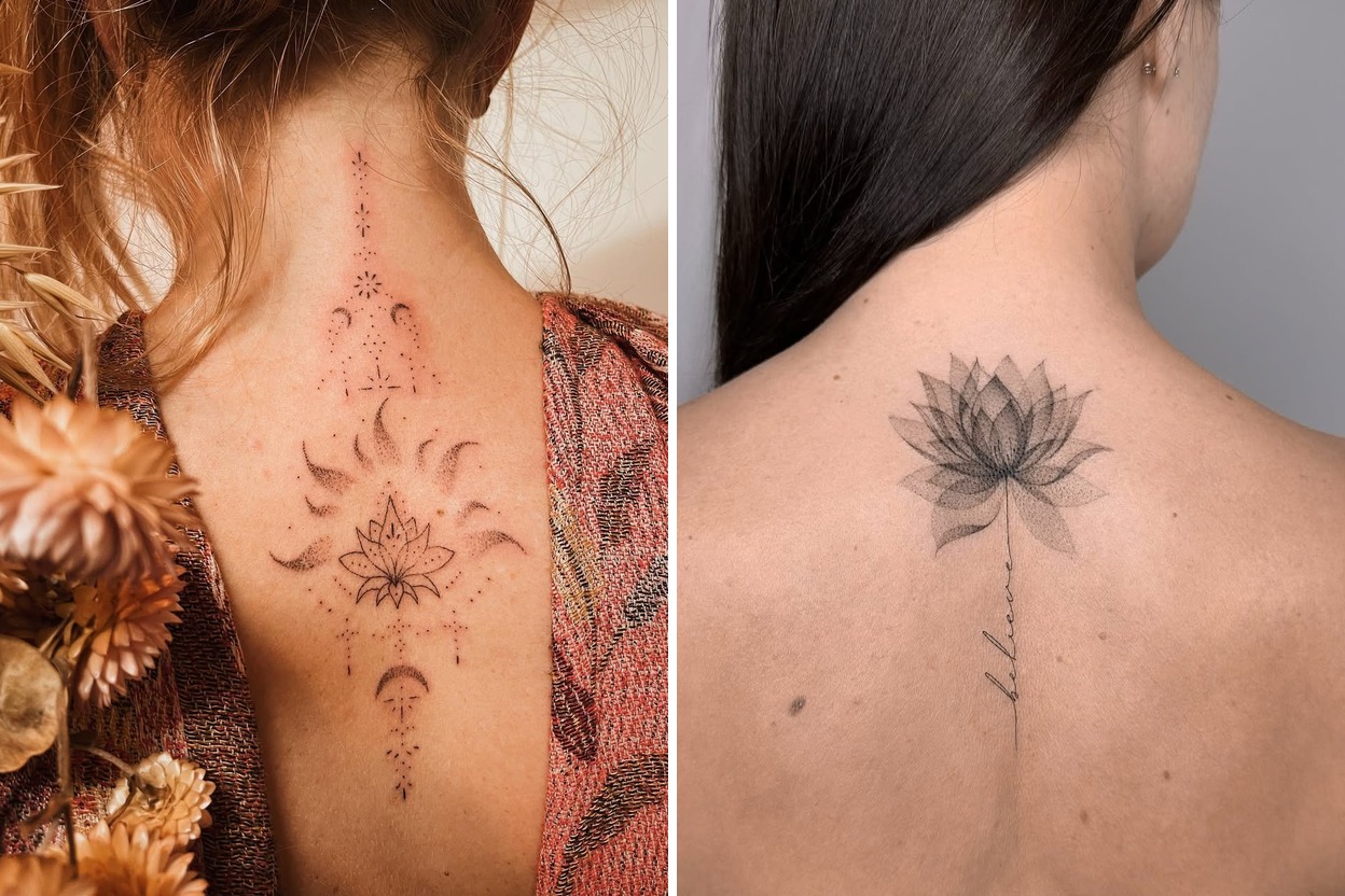 63+ Lotus Tattoo Ideas & Inspiration Featured Lookbook Collage