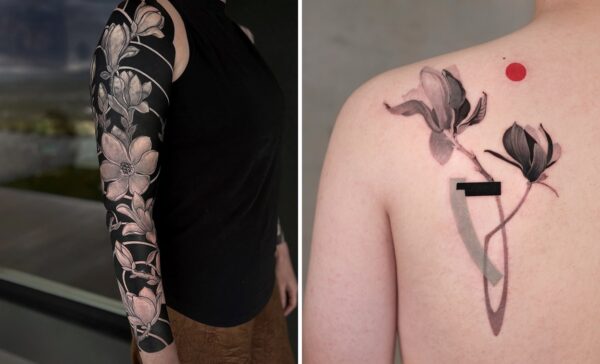 42+ Magnolia Flower Tattoo Ideas & Inspiration