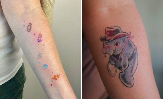 64+ Manatee Tattoo Ideas & Inspiration