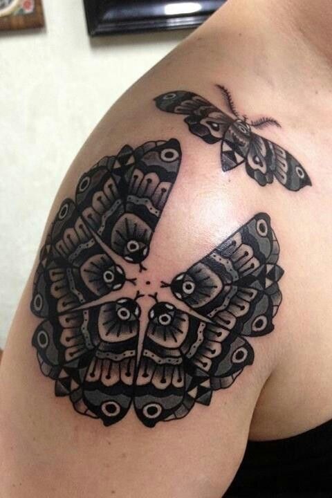 Sweet Rounded Bloom Tattoo Design