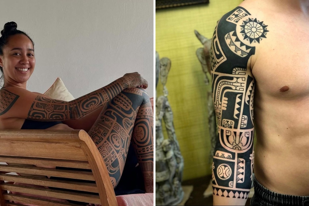 28+ Marquesan Tattoo Ideas For Timeless and Meaningful Ink Featured Lookbook Collage
