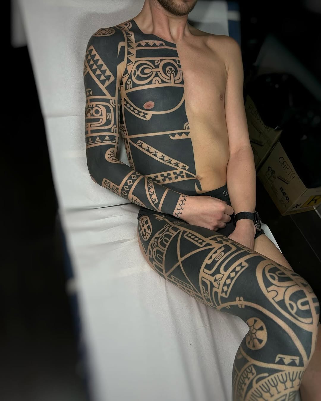 Stunning Marquesan Tattoos Showcase Ancient Artistry Tattoo Design