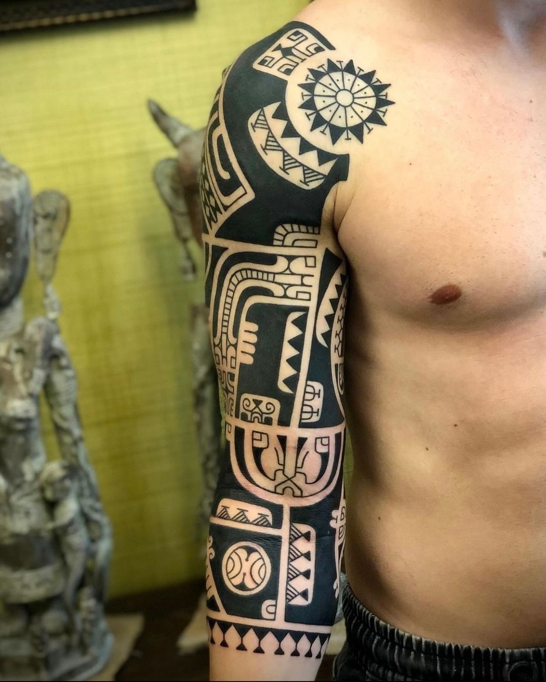 Traditional Marquesan Tattoos Showcase Cultural Heritage Tattoo Design