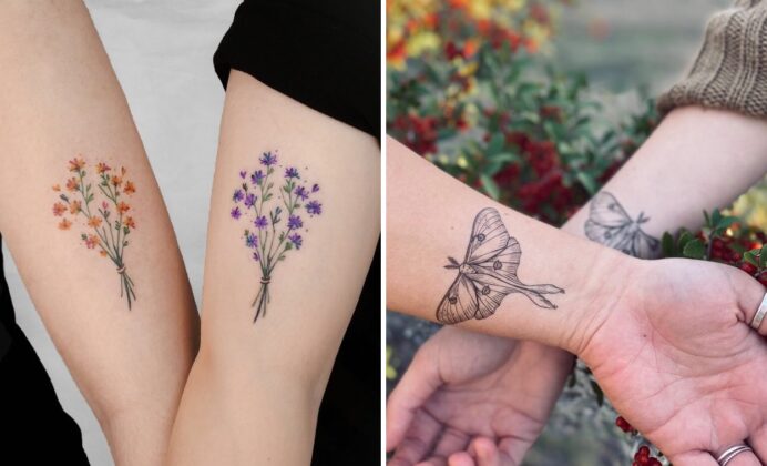64+ Matching Best Friend Tattoo Ideas & Inspiration