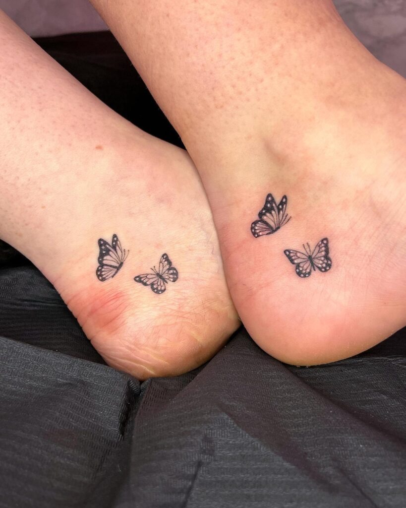 Matching Sun and Moon Wrist Tattoos for Soul Sisters Tattoo Design