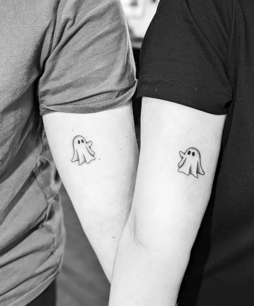 Minimal Palm Tree Tattoos for Best Friends Tattoo Design