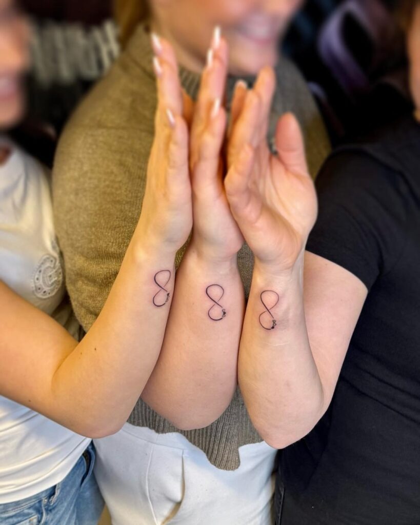 Matching Infinity Symbol Family Tattoo Tattoo Design
