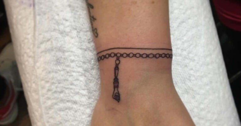 Bold Black and Tribal Band Tattoo Design