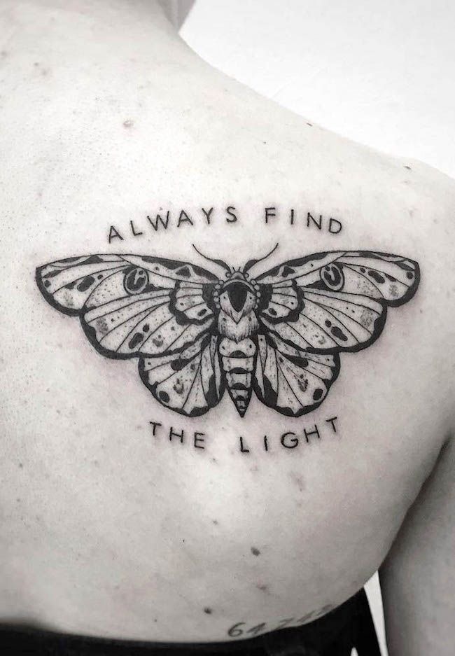 Always Find the Light Tattoo Design