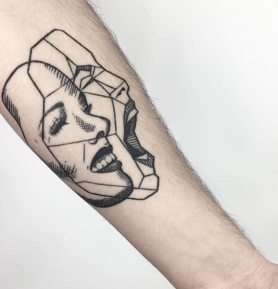 Breaking Under Pressure Tattoo Design