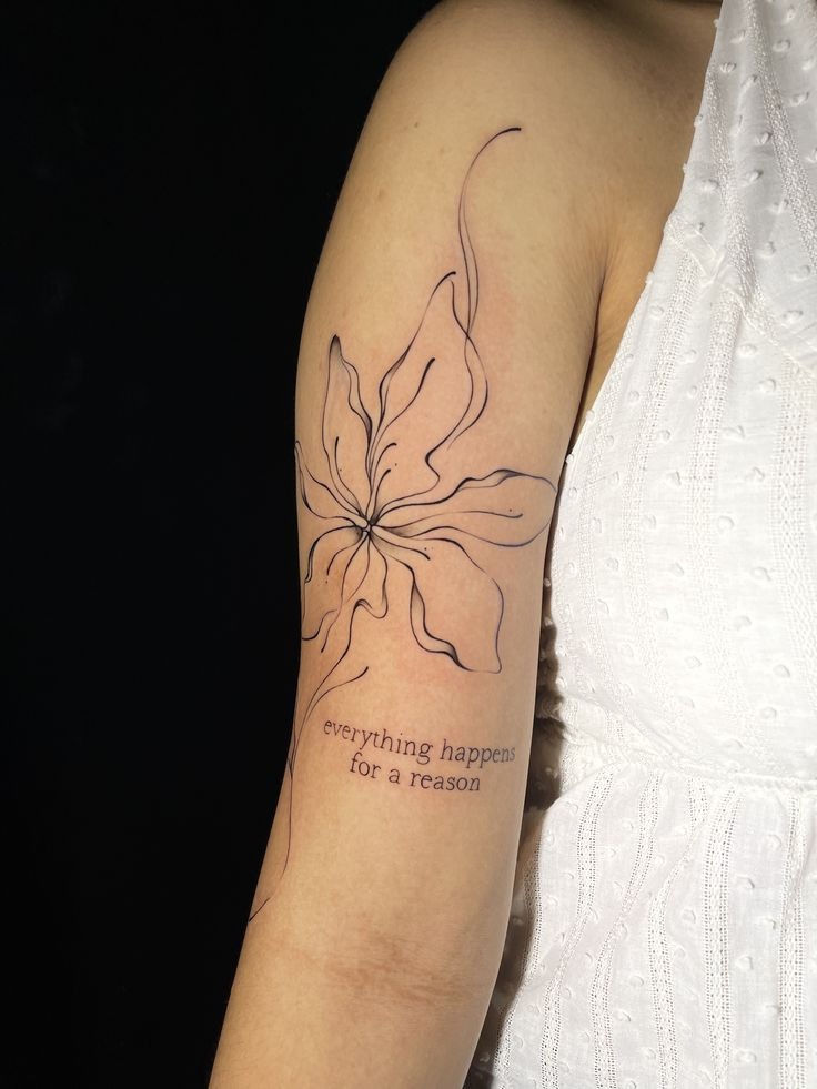 Everything Has a Reason Tattoo Design