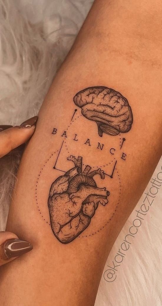 Finding Balance Tattoo Design