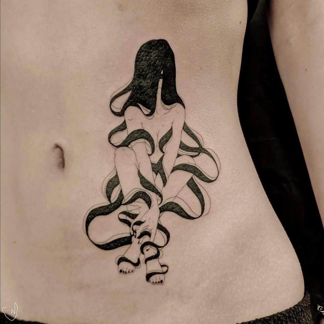 Tangled Within Tattoo Design