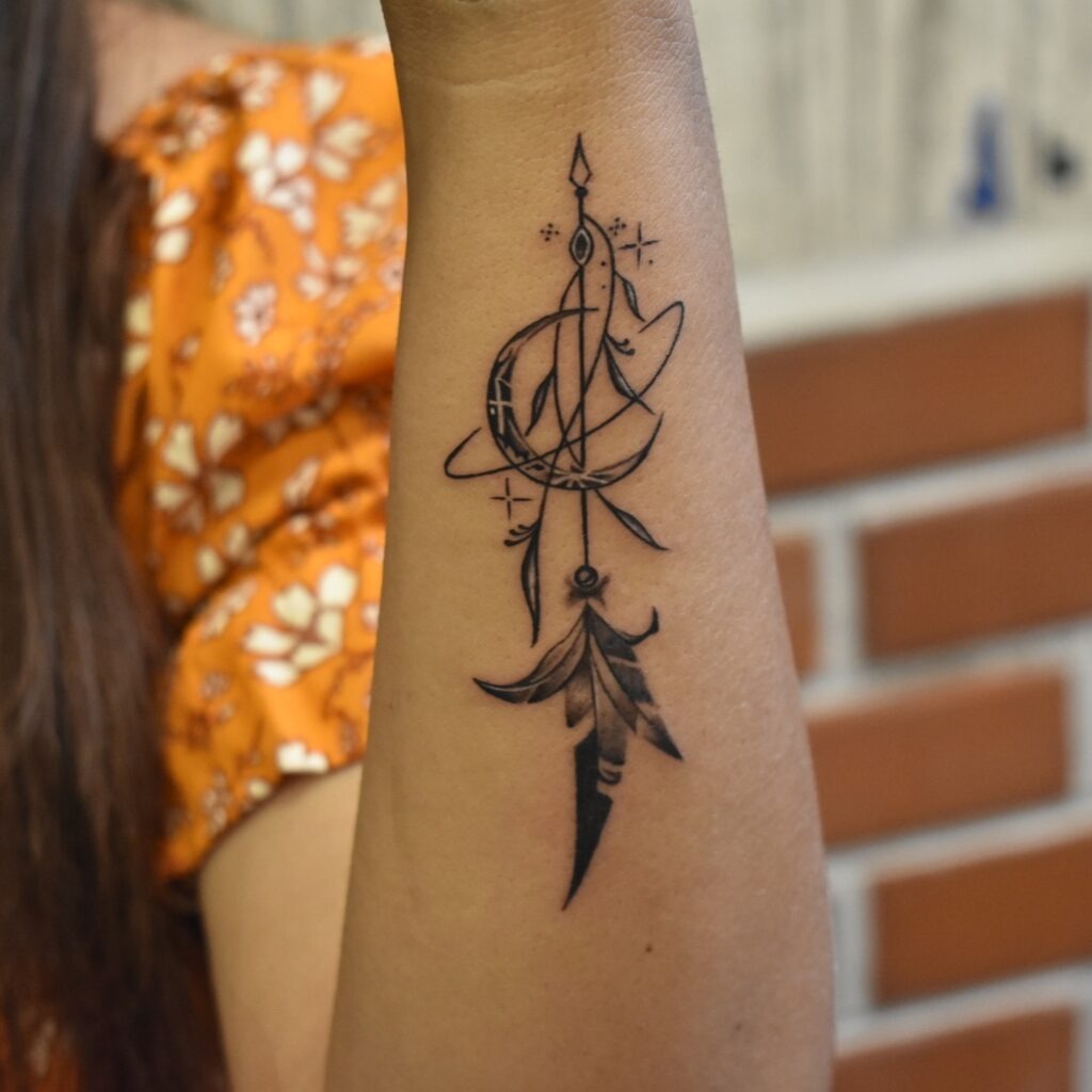 Yin-Yang Dragon Tattoo Tattoo Design