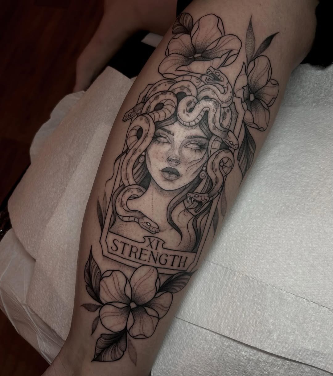 Bold Medusa Tattoo Symbolizing Inner Strength Tattoo Design