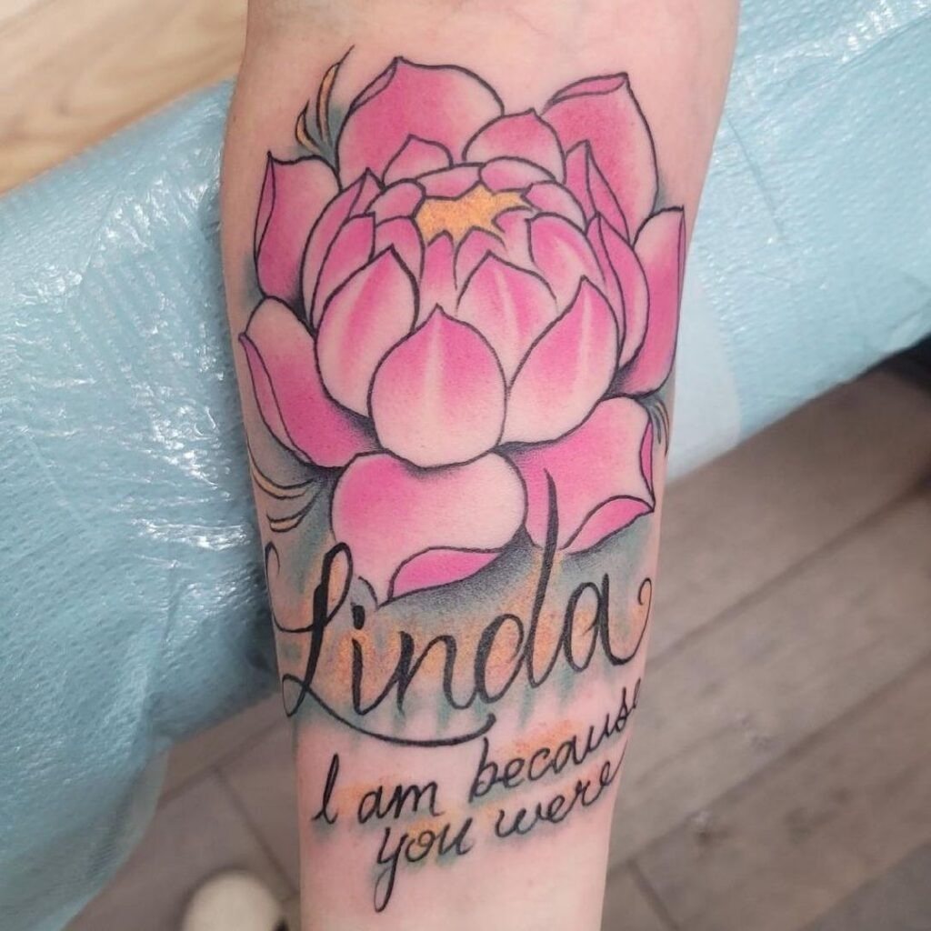 A Timeless Tribute to Mom Tattoo Design