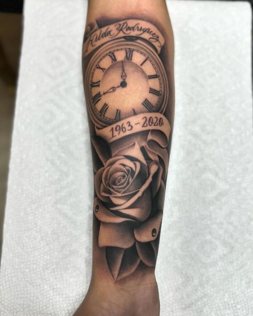 Dad’s Signature Tattoo Design