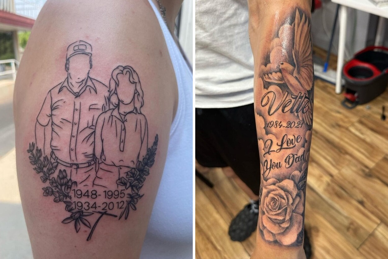 63+ Memorial Tattoo Ideas To Remember Loved Ones Featured Lookbook Collage