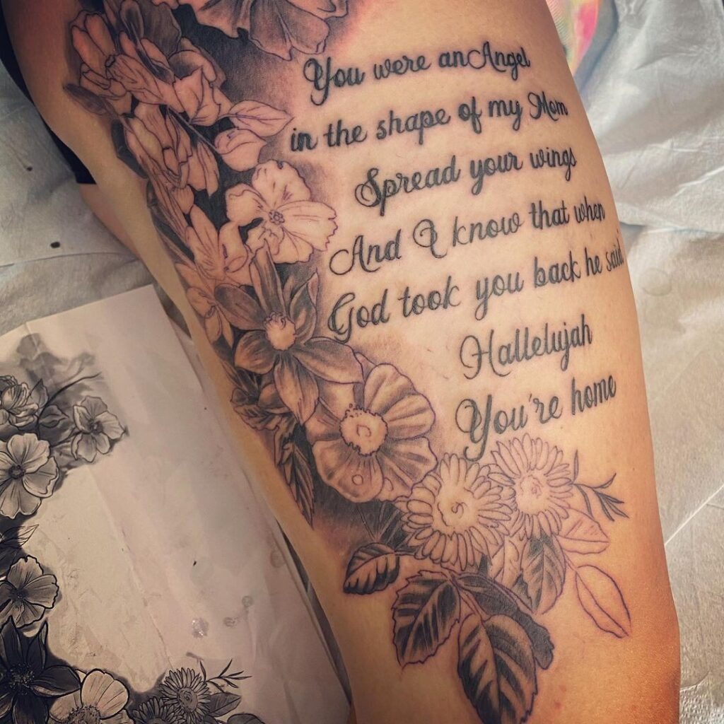 I Carry Your Heart with Me Tattoo Design