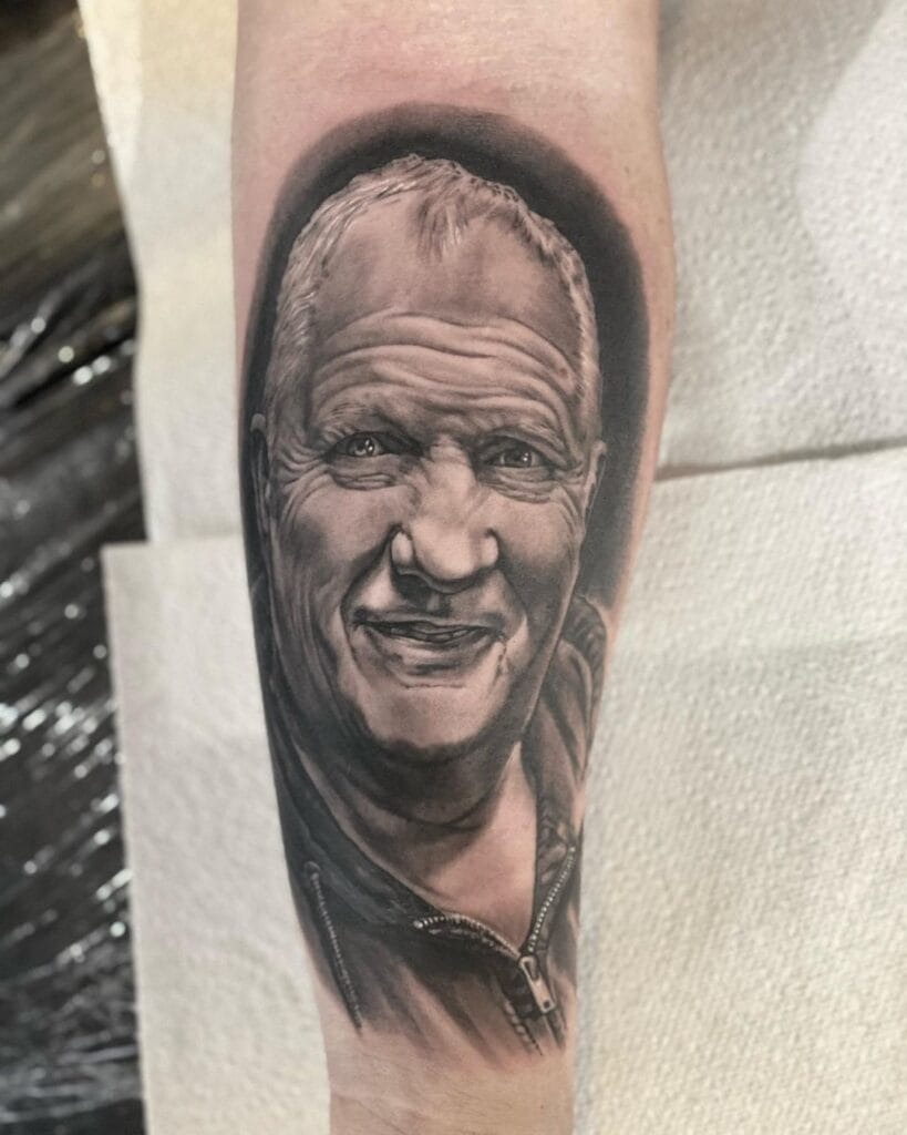 I Love Ya Papa Tattoo Design