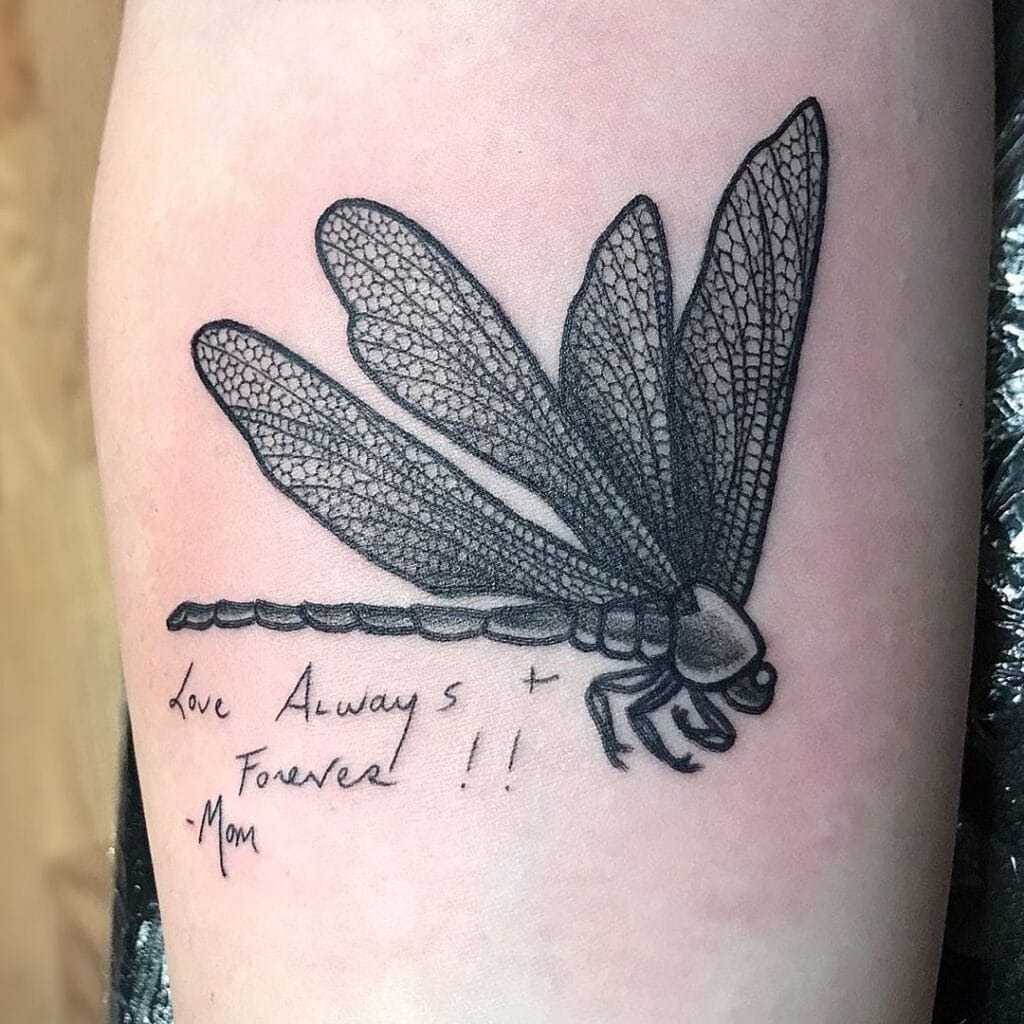 I Was His Angel Tattoo Design