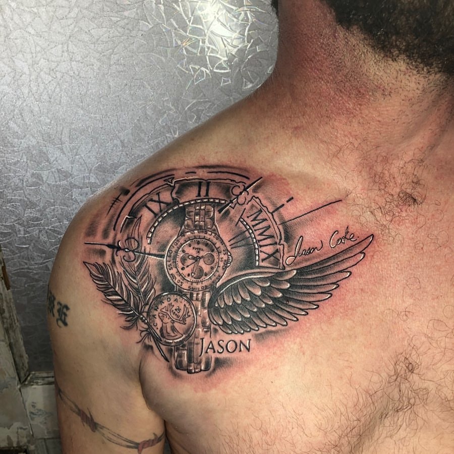 Sister’s Journey to Heaven Tattoo Design
