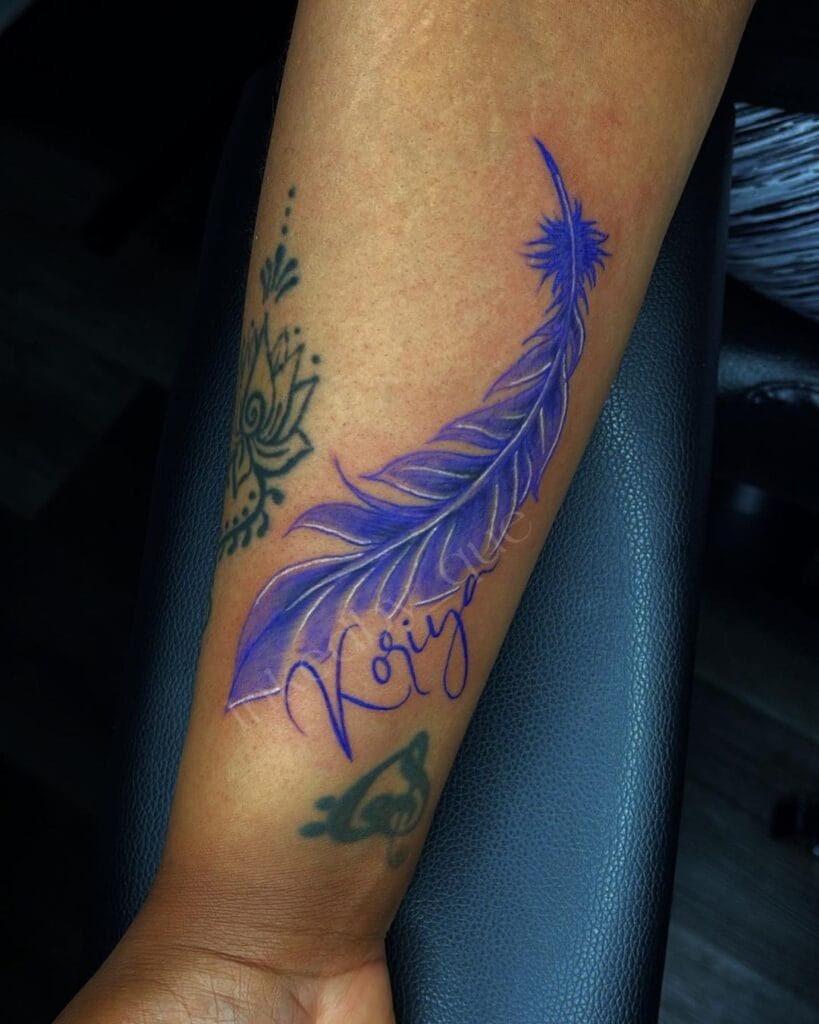 Timeless Tribute with Names & Dates Tattoo Design