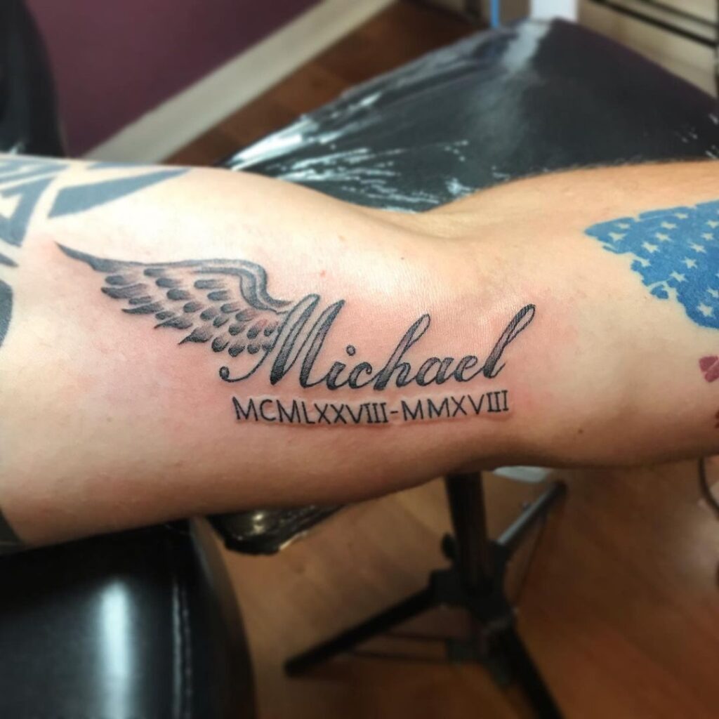 Until Next Time Brother Tattoo Design