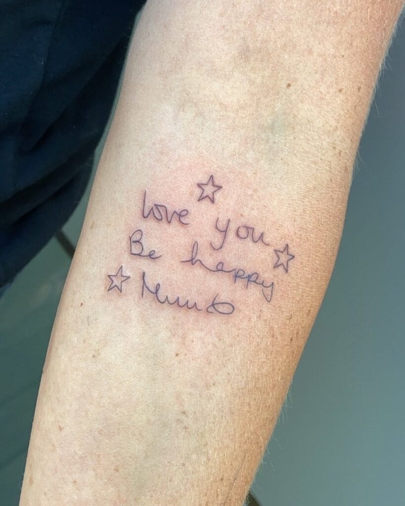 We Part Only to Meet Again Tattoo Design