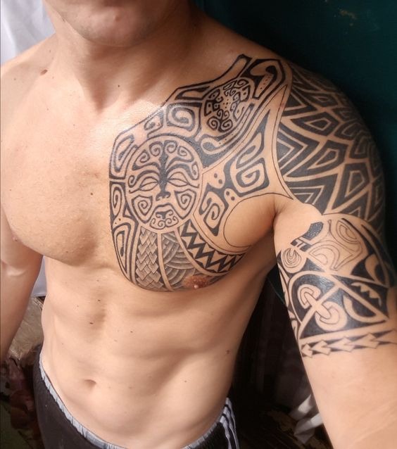 Abstract Tribal Tattoo Tattoo Design
