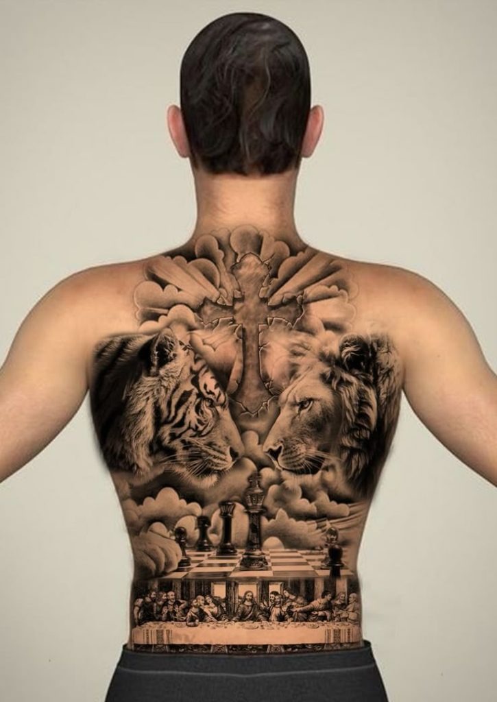 King Kong Warlord Tattoo Design