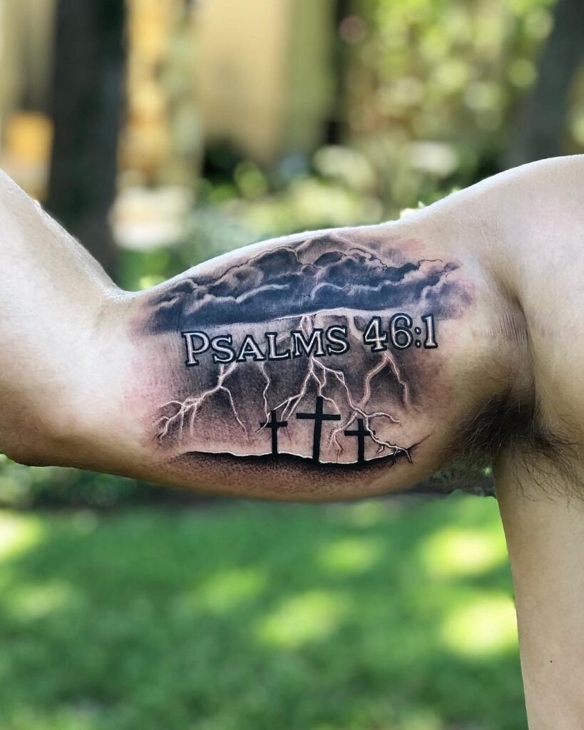 Galatians 2:20 Scripture Arm Tattoo Tattoo Design
